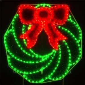   Specialists Wreath C7 LED Outdoor Light Display: Patio, Lawn & Garden