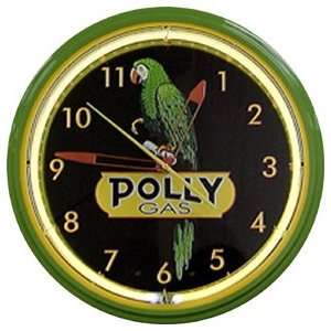       20 Inch Polly Gas Neon Clock