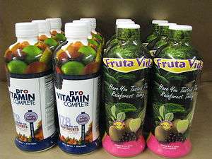 EACH   PRO VITAMIN COMPLETE & FRUTA VIDA   12 bottles  