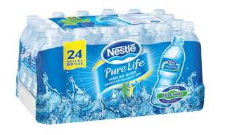 PURE LIFE BOTTLED WATER .5L CASE OF 24 1/2 liter  