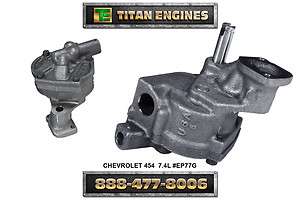 CHEVY 71 00 454 7.4 Truck Engine Oil Pump High Volume  