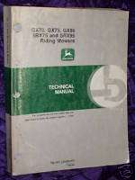John Deere GX70/75/95, SRX75/95 Mowers Service Manual  