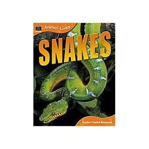  BOOK ANIMAL LIVES SNAKES 7+ Toys & Games