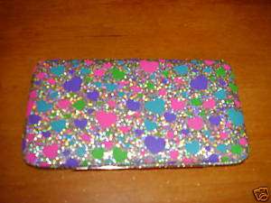 Hot Topic Rainbow Heart Sparkling Wallet, Clutch, New  