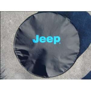   ® Brawny Series   Jeep® 32 Blue logo Tire Cover: Automotive