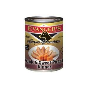  Evangers Super Premium Duck and Sweet Potato Canned Dog Food 
