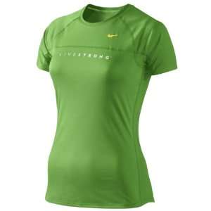 Womens LIVESTRONG Dri FIT Shirt   Green: Sports 