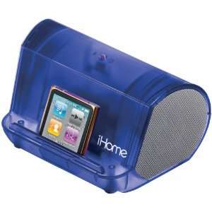   Portable MP3 Player Speaker System Personal iPhone/iPod Dock Blue 2012