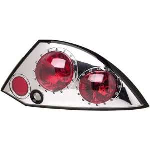   AMC 404569TLR: Taillights, EuroTec, Chrome, Mitsubishi Eclipse, Pair