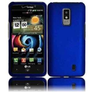  VMG Verizon LG Spectrum Hard Phone Case Cover   DARK BLUE 