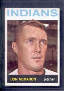 1964 Topps #122 DON McMAHON Indians EX or Better (111026)  