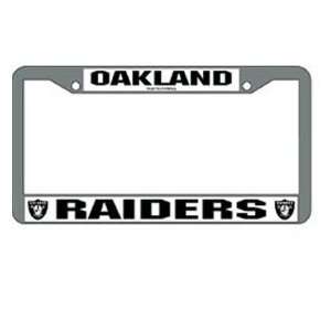 NFL National Football League Oakland Raiders Car License Plate Frame