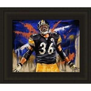 Pittsburgh Steelers Framed Jerome Bettis Pittsburgh Steelers Large 