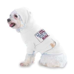   BUGLE Hooded (Hoody) T Shirt with pocket for your Dog or Cat LARGE
