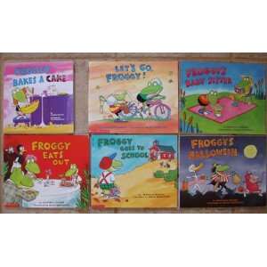  Froggy: Set of 6 Books (Froggy Bakes a Cake ~ Lets Go 