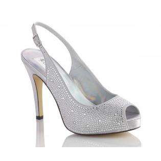   glance fashions silver smooth rhinestone wedge flip flop shoes