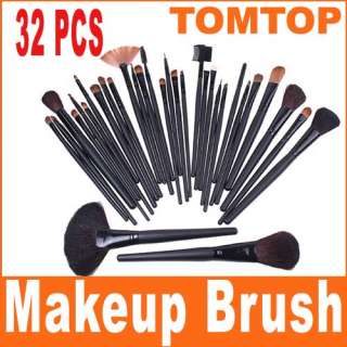 32 PCS Professional Makeup Brush Set Kit + Pouch Bag  