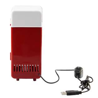 BrainyDeal Mini USB Fridge Cooler and Warmer, RED at 
