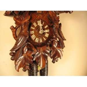 Cuckoo Clock, Hand Carved Black Forest Clock, Model #8240:  