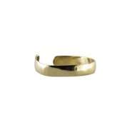 High Polished Toe Ring in 10k Yellow Gold 