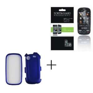   Hard Protector Case + Screen Protector for Samsung R630 Messager Touch