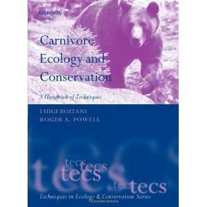  Carnivore Ecology and Conservation: A Handbook of 