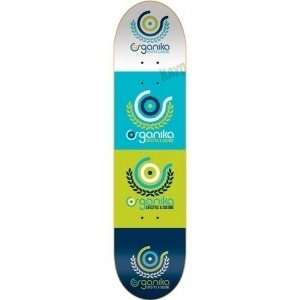  Organika Skateboards Seal of Approval White Deck Sports 