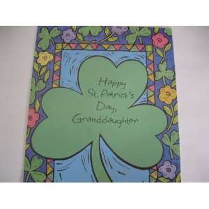  Happy St Patricks Day, Granddaughter (sp): Office Products