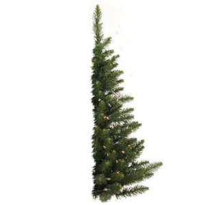 ft. Artificial Half Christmas Tree   Classic PVC Needles   Camdon Fir 