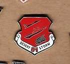 Desert Storm 91 Red and White Land Air and Sea Pin New