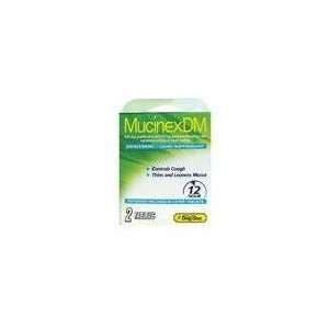  Lil Drug Mucinex Dm Single Dose (Pack of 12) Health 