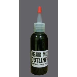  4oz Bottle of Wizard Outline Tattoo Ink 