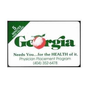   Phone Card 5m Georgia   Physician Placement Program 