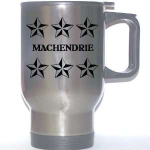     MACHENDRIE Stainless Steel Mug (black design) 