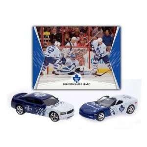  Toronto Maple Leafs NHL Home and Road Charger and Corvette 