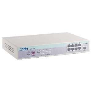  CNET 8 Port RJ45 10/100 MBPS Dual Hub with Integrated 