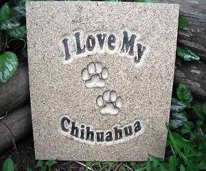 NEW plaster,concrete abs plastic chihuahua dog mold  