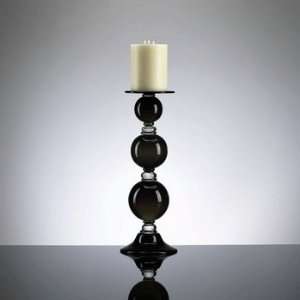  Cyan Lighting 02180 Medium Black Globe Candle Holder 