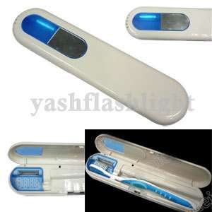 UV C Light Travel Toothbrush Sterilizer Cleaner  