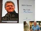 bill clinton signed books  