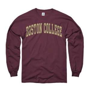  Boston College Eagles Maroon Arch Long Sleeve T Shirt 