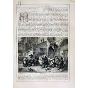  1866 ART JOURNAL PAINTERS BELGIUM STIRRUP CUP COOPER