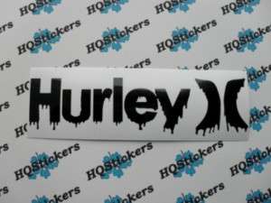 HURLEY Stickers Decals 7.7 COLORS Surfboards Snow B5P  
