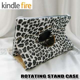   PU Leather Case Cover w/Stand for  Kindle Fire 7 Tablet  