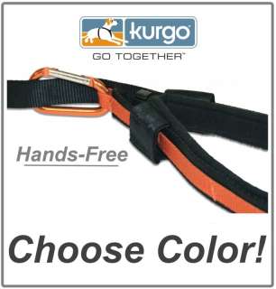 Kurgo Adjustable HANDS FREE 6 Foot Dog Leash FREE GIFT  