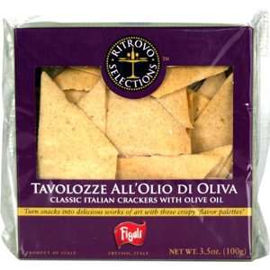 Tavolozze al Tartufo Artisan Crackers with Extra Virgin Olive Oil