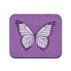 SHOPZEUS I Love butterfly ray Decorated Mouse Pad