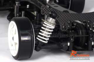 10 RC 4WD Carbon Fiber Chassis On Road BELT DRIVE Car  