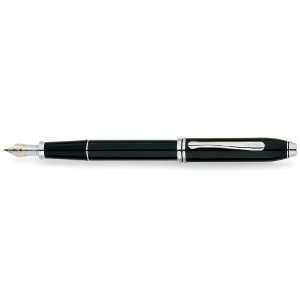   Fountain Pen   Black/Rhodium, Medium Nib AT0046 4MR
