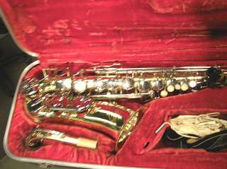 ARMSTRONG ELKHART, IN. USA ALTO SAX SAXOPHONE IN HARD CASE STUDENT 